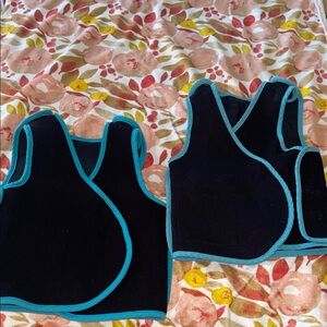 PunkinHug Compression Vest PunkinFutz Black and Teal Special Needs Spectrum